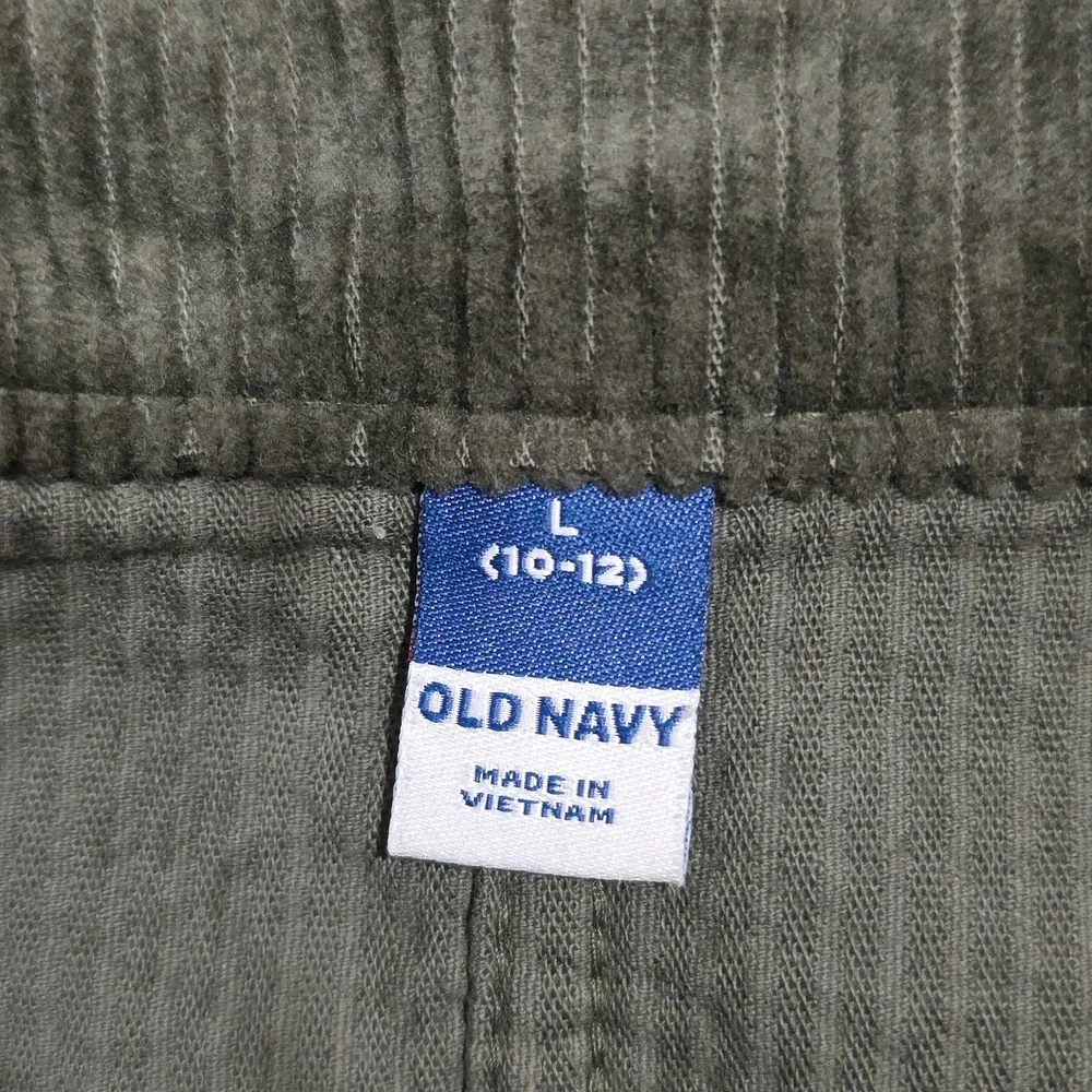 Old Navy - Girls Green Corduroy Mini Skirt. Size L. NWT!